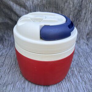 IGLOO Elite 1/2 gal Water Cooler Dog K9 Training Drinking Red, White & Blue USA